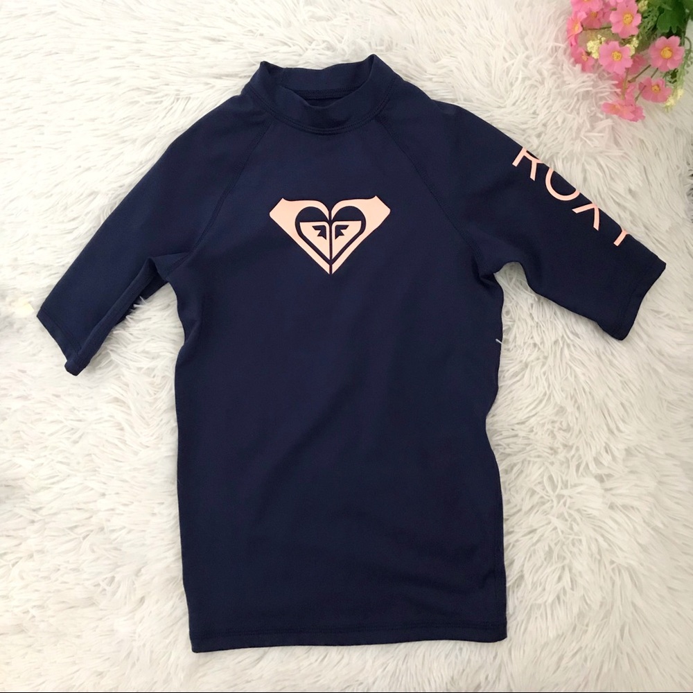 💦 Roxy Girl Rashguards Short Sleeves Top 💦